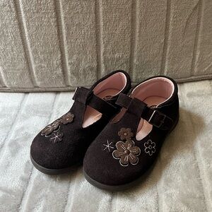 Buster Brown suede leather Mary Jane’s toddler size 8